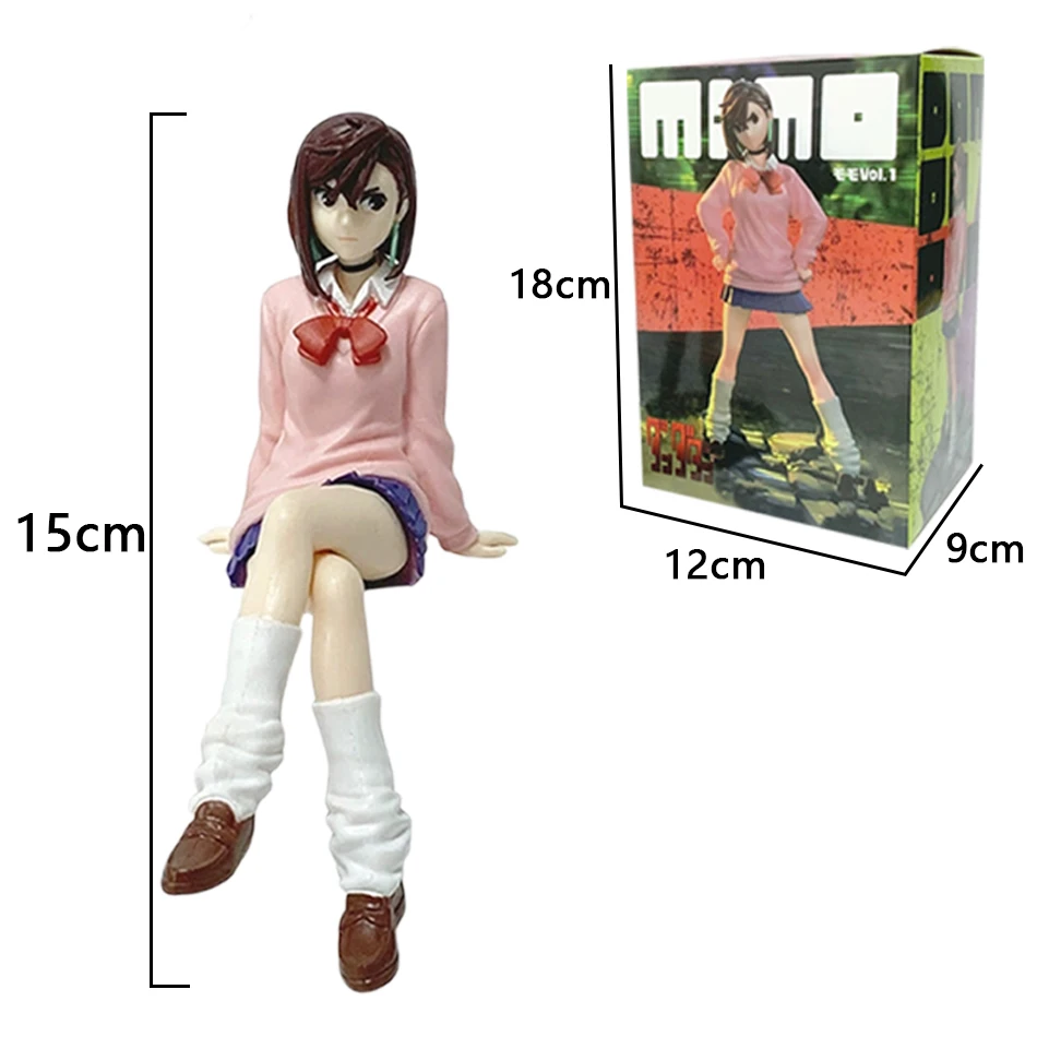 Anime Dandadan Ayase Momo Shiratori Aira Postawa Siedząca S.H.Figuarts Transformowana Model do Składania PVC Figurki Akcji Zabawki Prezent