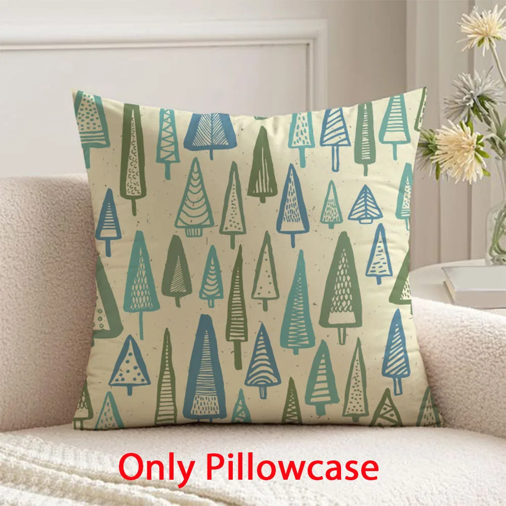 

Christmas Pillow cover fall decorative 45x45 cushions cover for pillow case winter decorative cushions