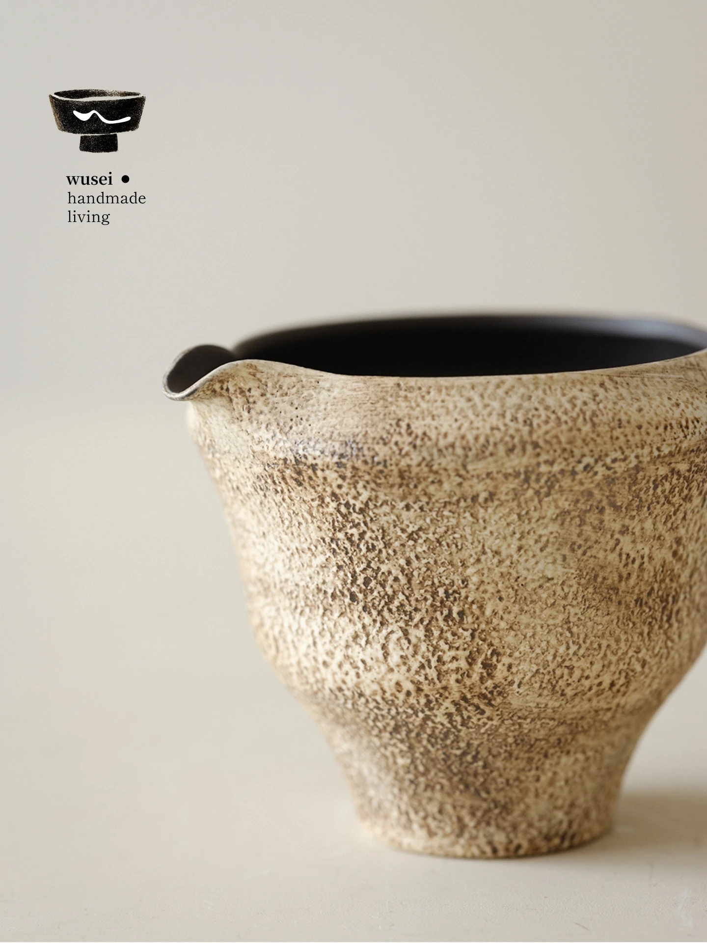 Wusei Ancient Rock Mud Powder Silver Plated Public Cup Traditional Chinese Tea Ceremony Tea Sea Fair Cup Distributor