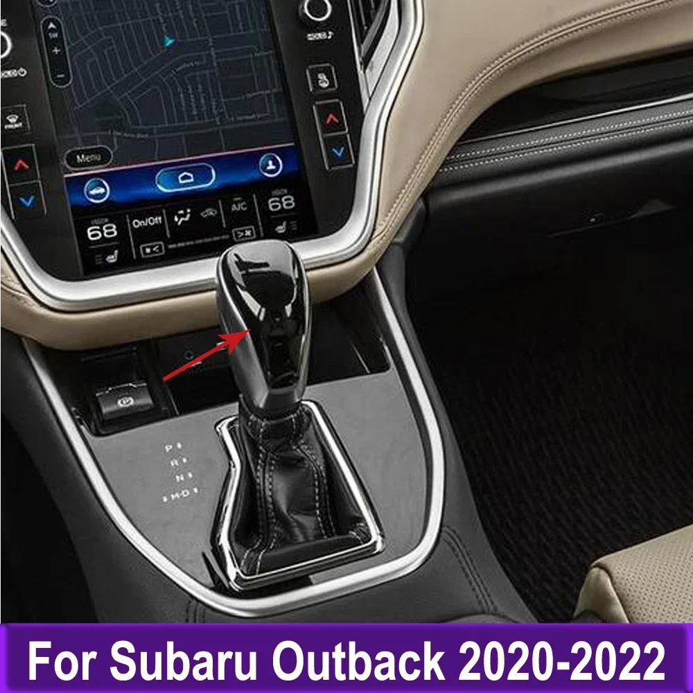 

Для Subaru Outback 2020 2021 2022 AT ручка переключения передач, накладка на голову, наклейка на автомобиль, Стайлинг, аксессуары для интерьера