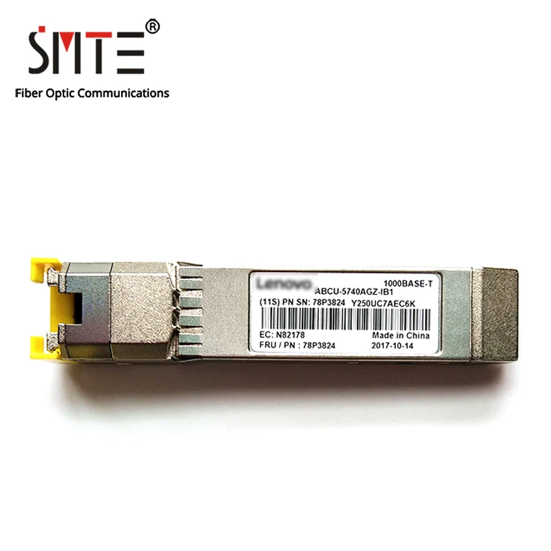 오리지널 ABCU-5740AGZ-IB1 광섬유 모듈, 78P3824, 1000BASE-T, RJ45