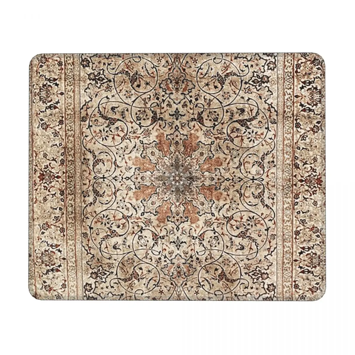 Silk Esfahan Persian Carpet Print Multi-size Mouse Pad Computer Keyboard Mouse Mat Gaming PC Laptop Desk Mat