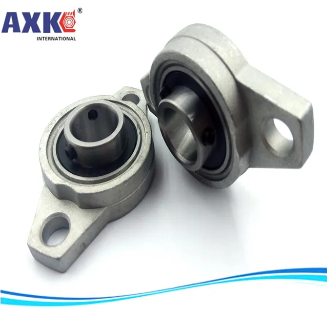 10 mm diameter zinc alloy bearing housings KFL000 flange bearing housings with pillow block