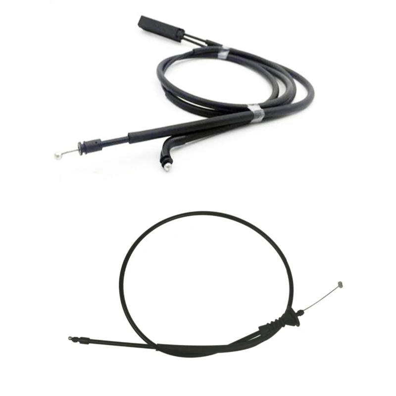 

1Piece Front 51237396161 51237411315 Rear 51237313782 51237239239 Engine Hood Release Cover Cable For BMW F30 F35