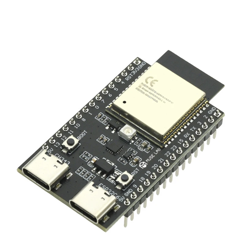Für ESP32-C6 Entwicklungsboard WiFi 6 BLE 5.0 Zigbee Thread Matter RISC-V IoT-Modul N4 N8 N16 – Detail 1