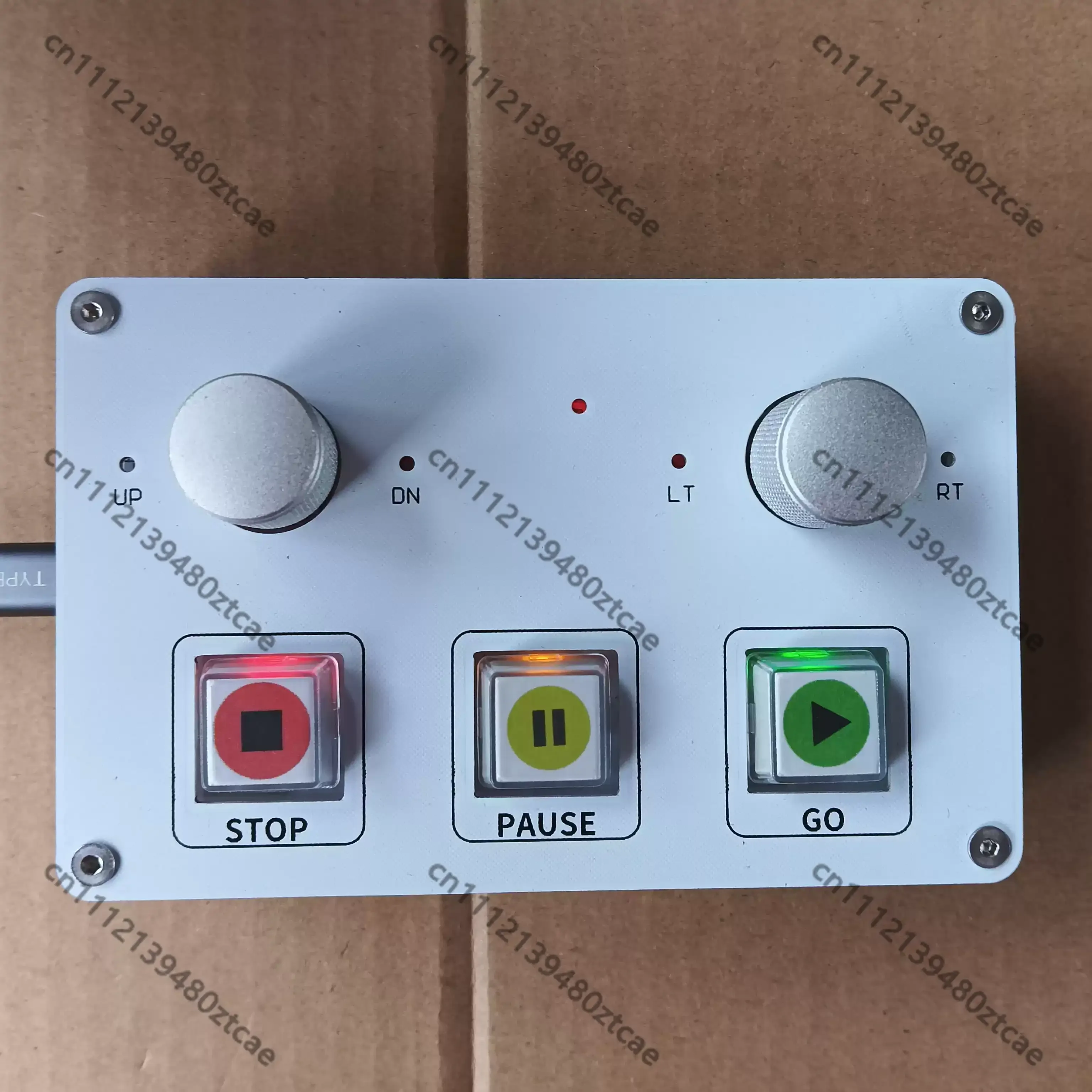 USB Multimedia Control Keyboard Dedicated for Computer Stage Performance Audio Music Playback Volume Adjustment Device
