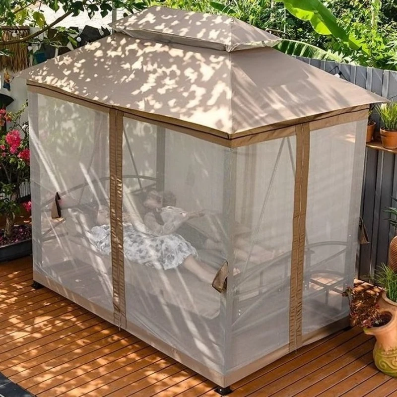 Outdoor swing leisure tent, courtyard bed, indoor balcony chair