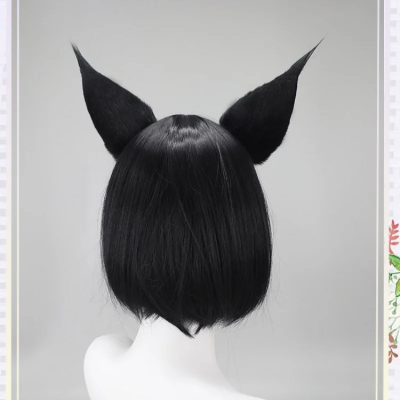Nieuwe Handgemaakte Harige Kat Oor Hoofdband Halloween Cosplay KC Anime Haaraccessoires Kat Meisje Zwart Nepbont Oor Props