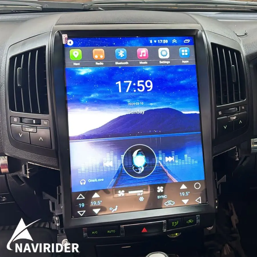 

15,6-дюймовый автомобильный GPS-навигатор для TOYOTA LAND CRUISER LC200 Android 14 Tesla style 2008-2018, головное радиоприемник, мультимедийный плеер