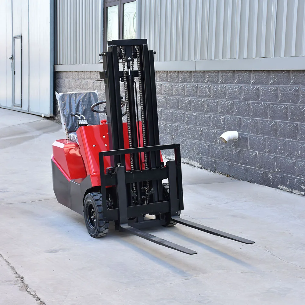 سعر المصنع رافعة شوكية كهربائية صغيرة 1 طن رافعة شوكية مدمجة 3000 مللي متر ارتفاع الرفع للمستودع مساحة ضيقة #5