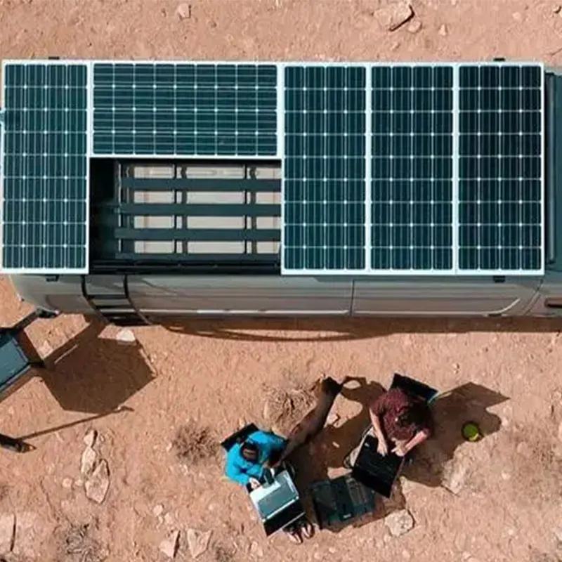 Panel Solar de 600W, 36V, 3000W, Perc MBB, medio corte, célula dividida, cargador de batería Solar para coche, caravana, Camping, barco, sistema de red fuera de casa