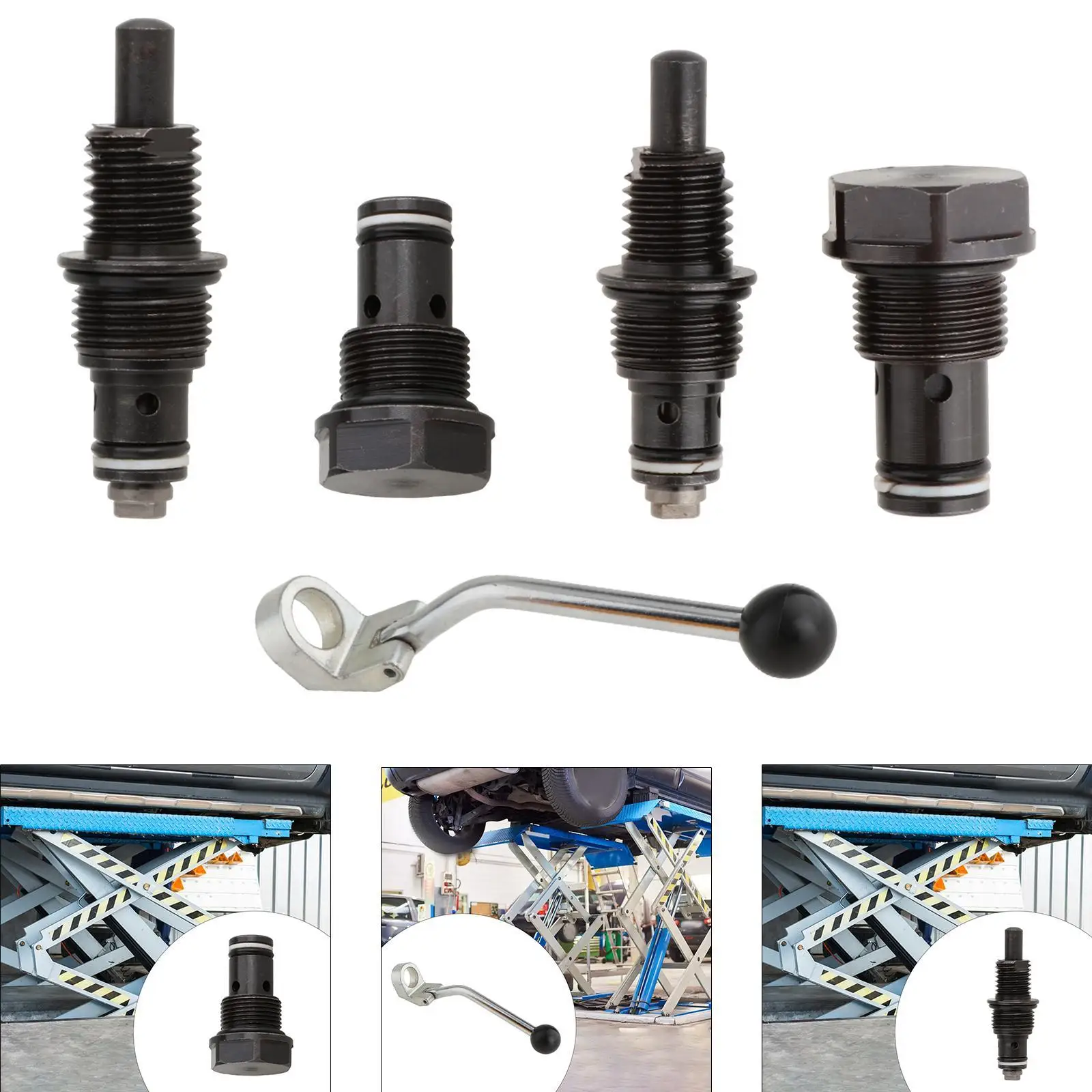 

Car Lift Lowering Valve Repair Tools Easy to Use Pressure Relief Drop Valve