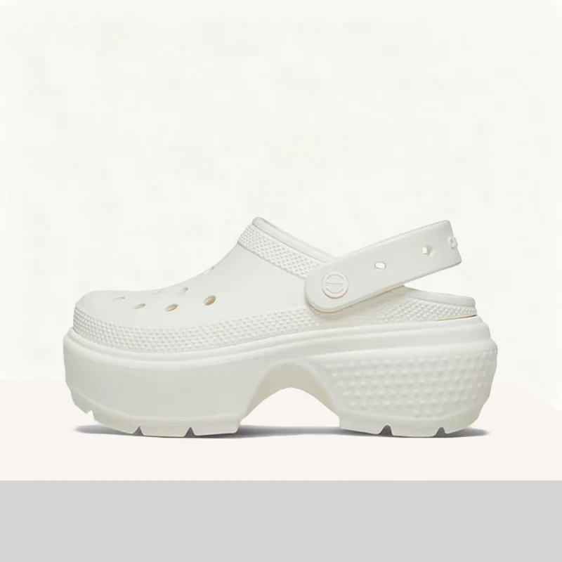 Crocs Stomp Clog: Lightweight,Comfortable,Non-Slip, Thick-Soled, Elevated Clogs with Large Tread Pattern—Unisex Style 209347-0WV