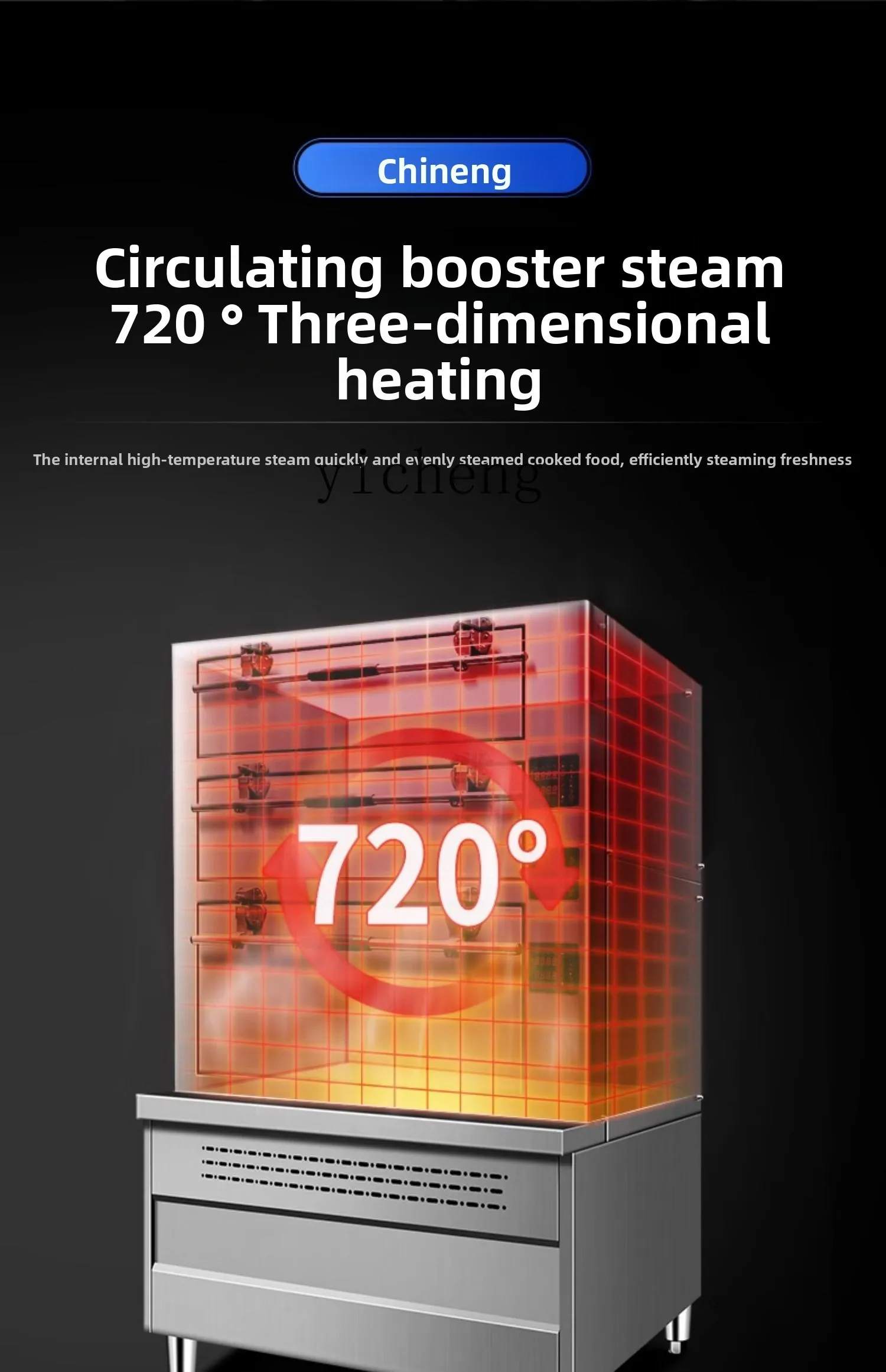 ZZ piroscafo per frutti di mare a tre porte piroscafo a gas commerciale riscaldamento elettrico automatico hotel ristorante grande hotel