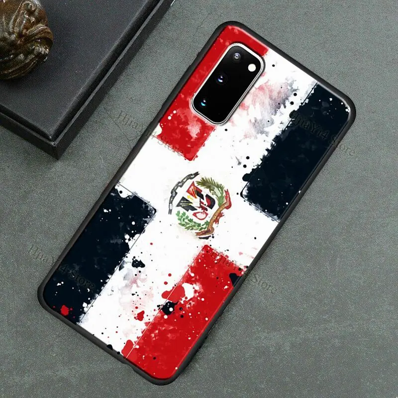 Flag of Dominican Republic Case For Samsung Galaxy S20 FE S22 S21 Ultra S8 S9 S10 Note 10 Plus S10e Note 20 Ultra