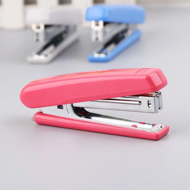 Portable Metal Manual Stapler Uses No.10 Desktop School Office Supplies Q1JC