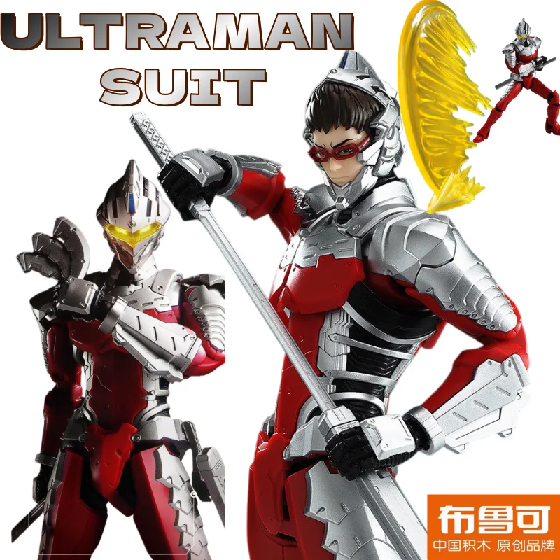 

Новый конструктор Blokees Ultraman Suit Ver7 Powered Legendary Edition Ultraseven: сборная модель, коллекционная фигурка, игрушка, подарок на день рождения