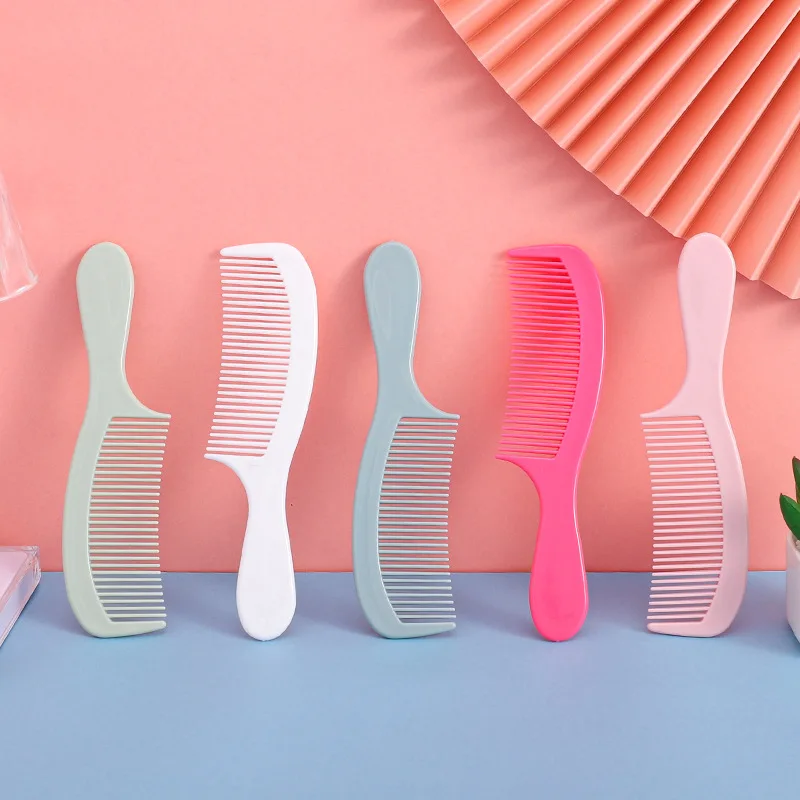 Hair Brush for Women Portable Comb for Hair Smooth Handle Detangling Hairdressing Comb Wide Thin Combs Teeth Kids Hair Brush