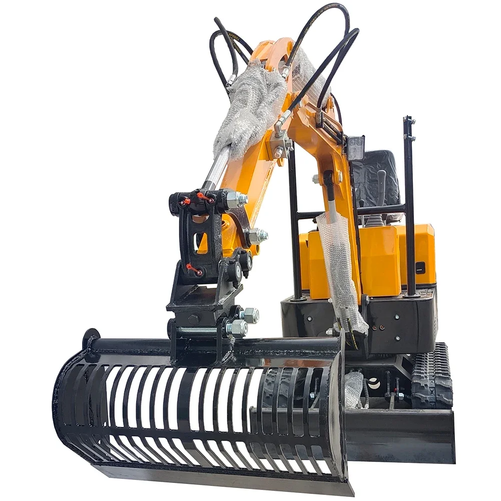 USA in Stock 800mm Screening Sand Bucket Mini Excavator Attachments for 1-1.5ton Mini Excavator Free Shipping