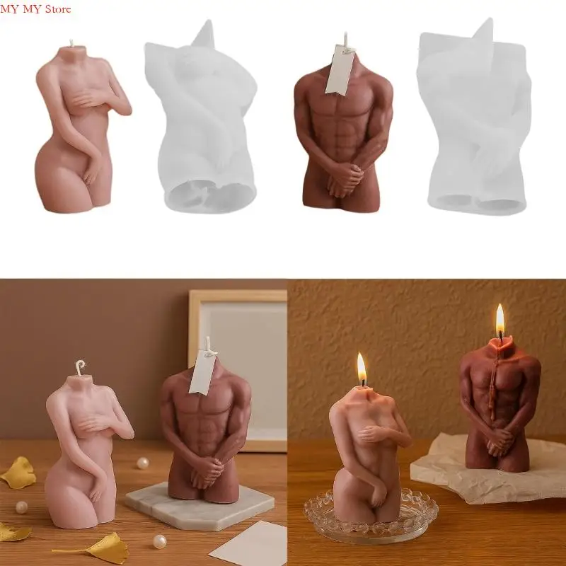 

Easy Cleaning Muscle Body Shaped Nonstick Mold Silicone Texture for Crafting Figurines Decorations and Gift Making