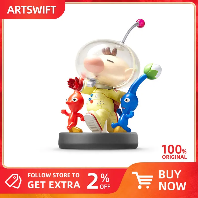 ARTSWIFT Store for Pikmin Olimar Original NS NFC Asian Version Region Free Brand New In Stock