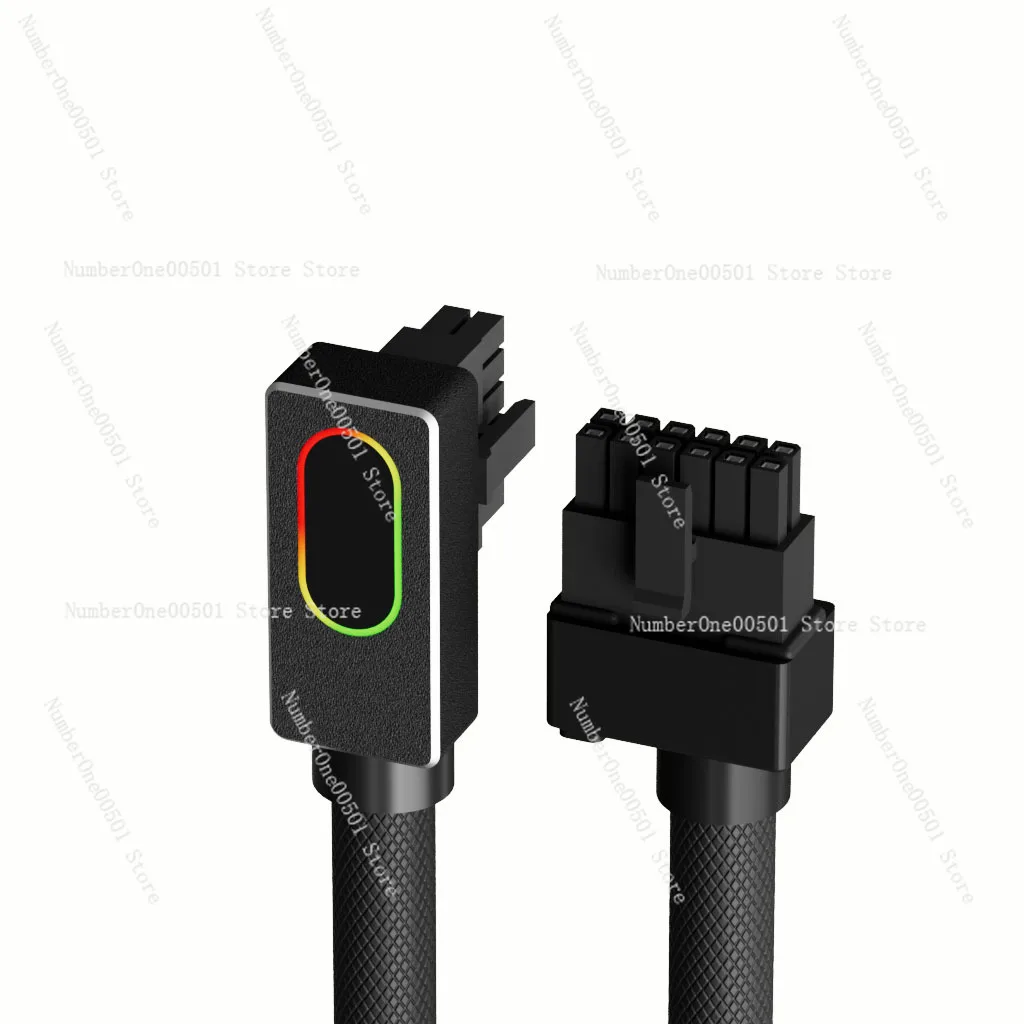 

Left and right out, one line with 16pin module cable PCI5.0 12VHPWR RTX40 series graphics card 16pin