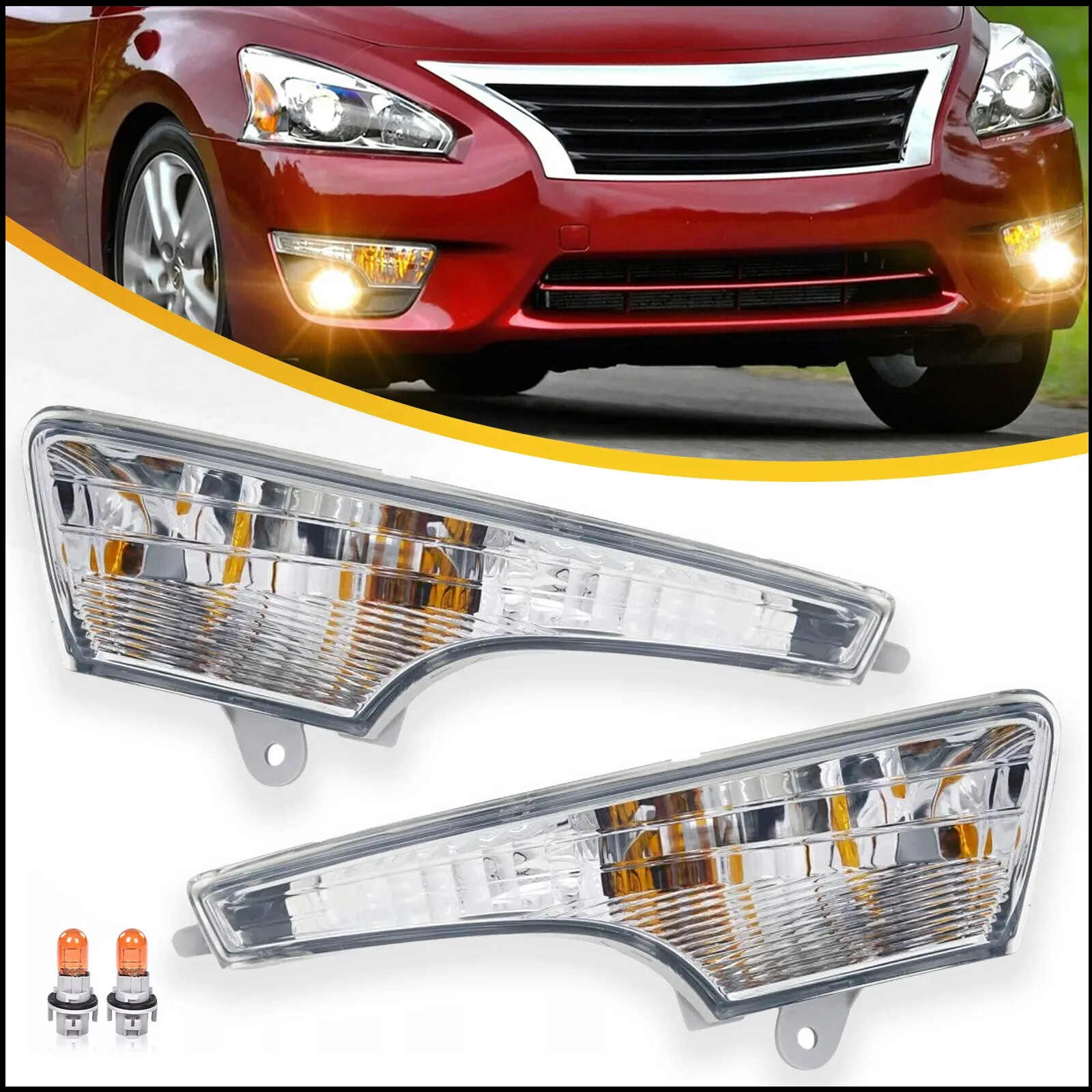 

Пара угловых противотуманных фар с функцией указателей поворота для Nissan Altima 2013-2015 годов выпуска NI2531118 NI2530118