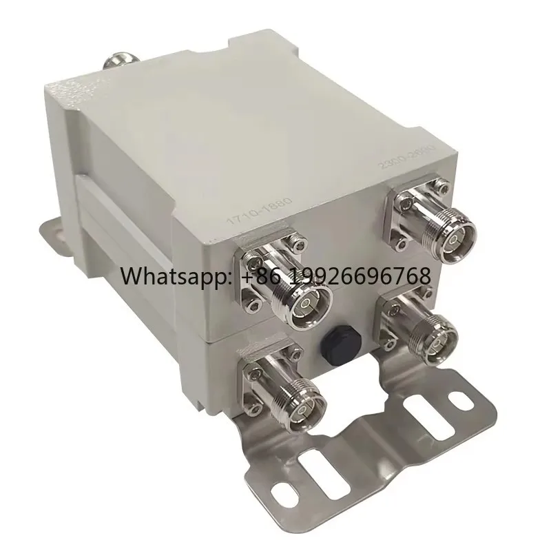 Factory Direct Dual Band RF Combiner 1710 1880MHz 2300 2690MHz 4.3-10 Female Low Loss for Indoor Coverage