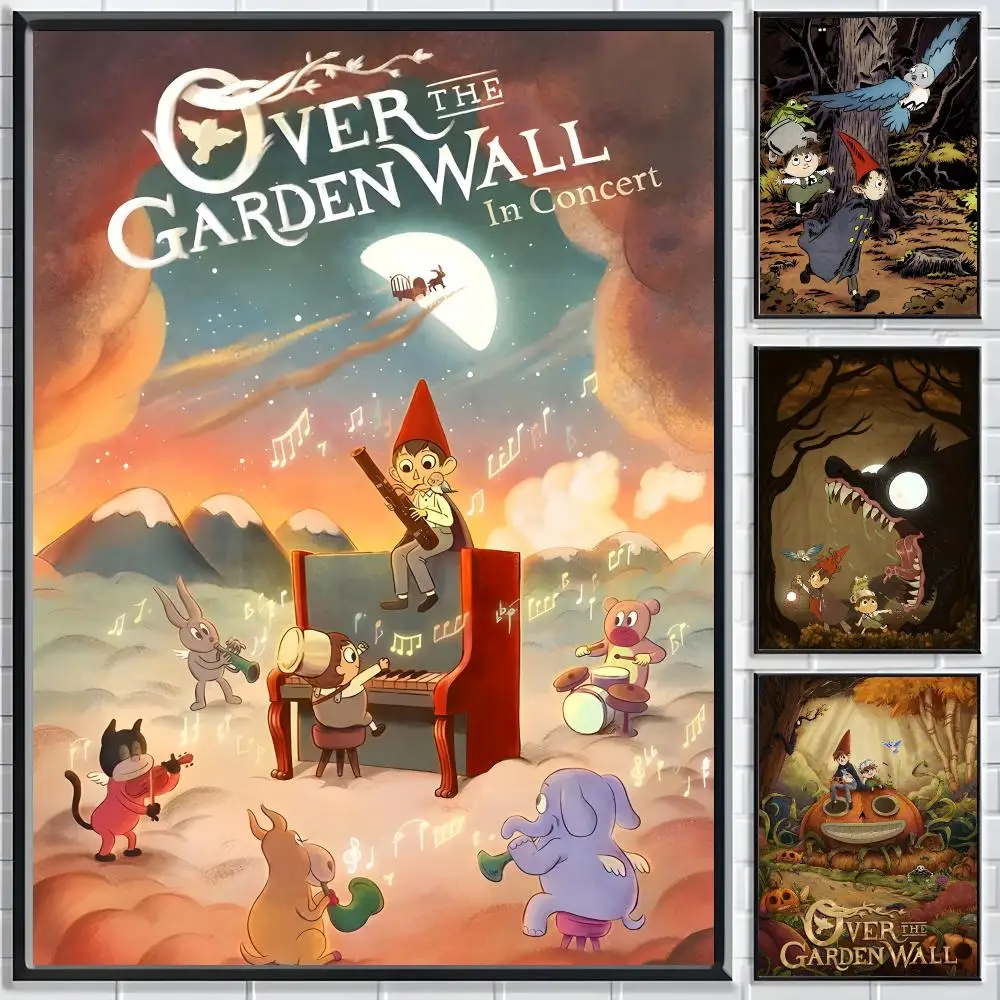 Anime Over the Garden Wall Poster High-quality vintage prints & posters for home, bar, cafe, aesthetic wall art.