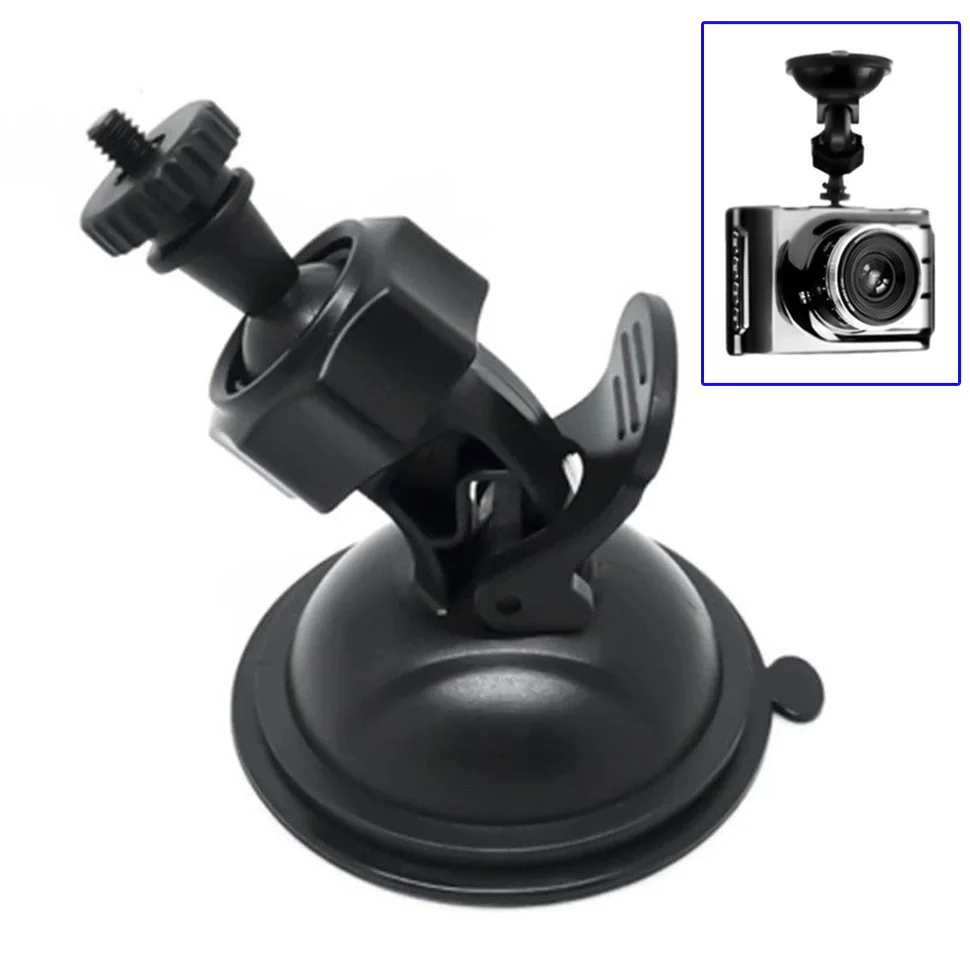 Car Video Recorder Mount Ventosa, Traço Cam Titulares, Camera Stand, Suporte, 4mm, 5mm, 6mm