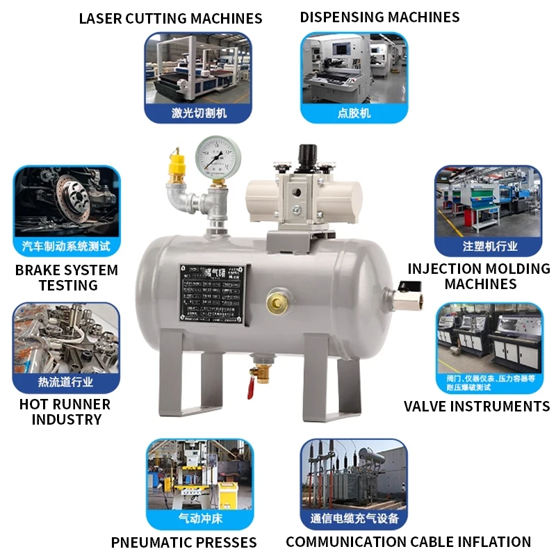 

VBA Pneumatic Pressure Booster Valve SMC Gas Pressure Booster Pump VBA10A-02GN Air Pressure Booster Air Receiver Tank Air Cylind