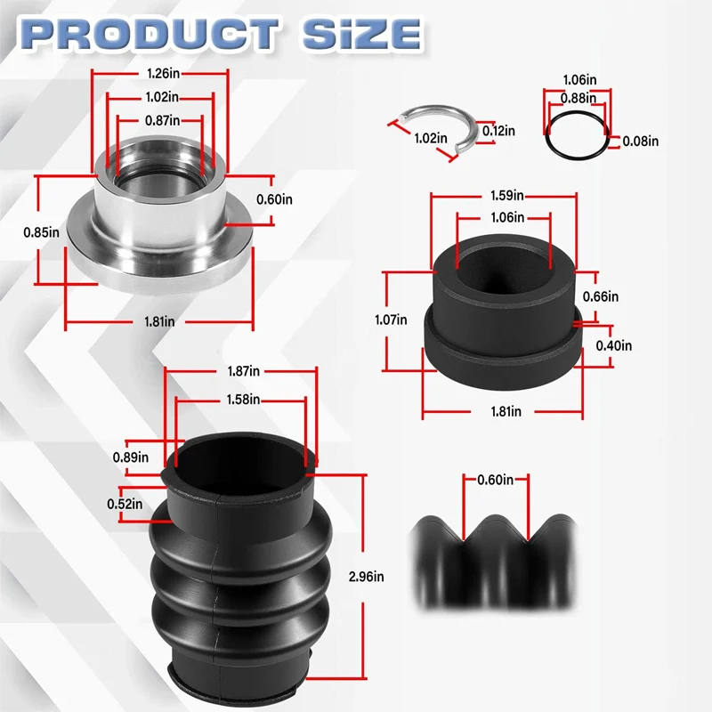 Para Kit de reconstrucción de línea de transmisión de sello de carbono marino Sea Doo apto para 1996-2007 SP/SPX/GTX/GS/GTI/GSX 272000042   Herramientas para barcos