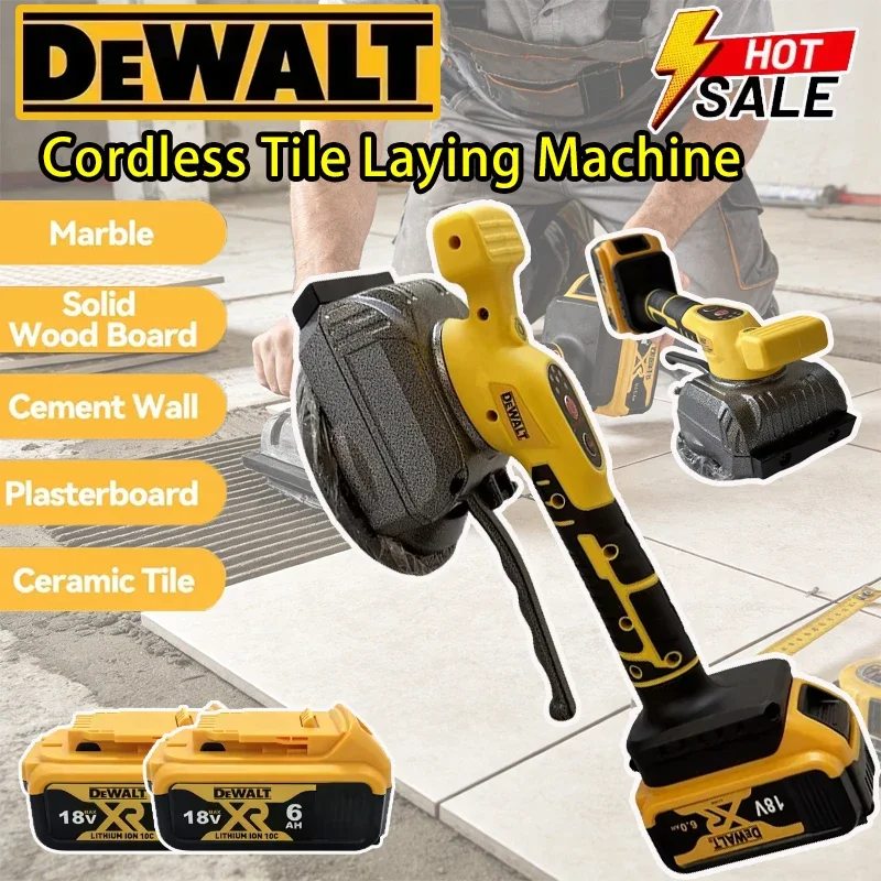 DeWALT Suitable Tile Tiling Machine Cordless Wall Floor Tiles Laying Vibrating Tool Floor Vibrator Suction Cup Tool For 18V