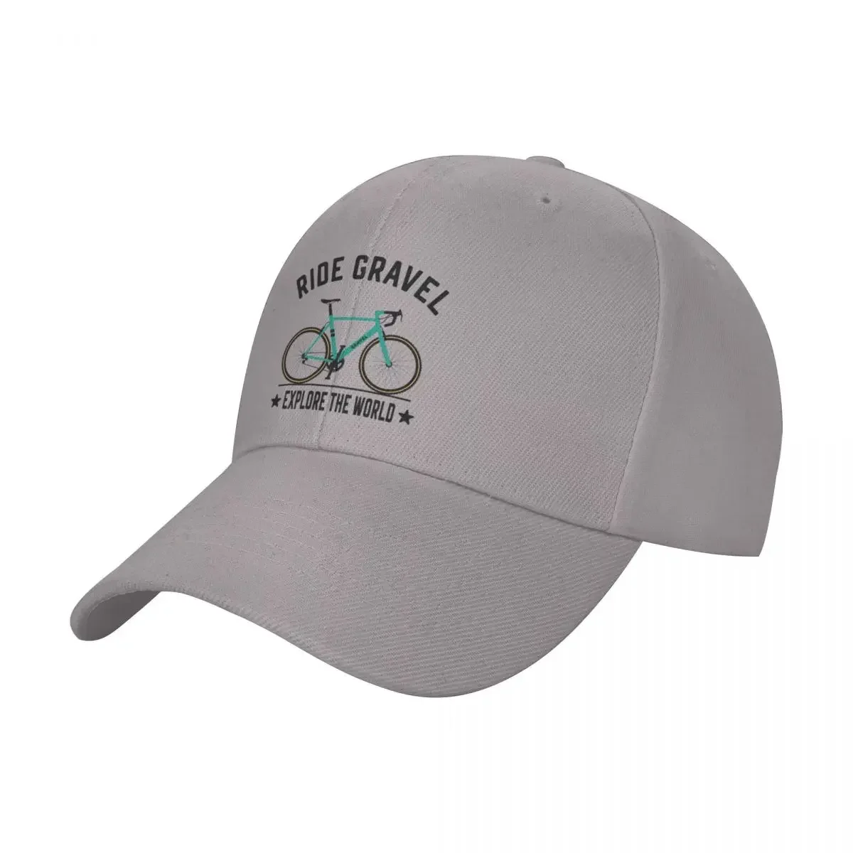 Ride Gravel Bike Cyclocross Bicycle and Bikepacking Cap Baseball Cap Golf cap women hats Men's