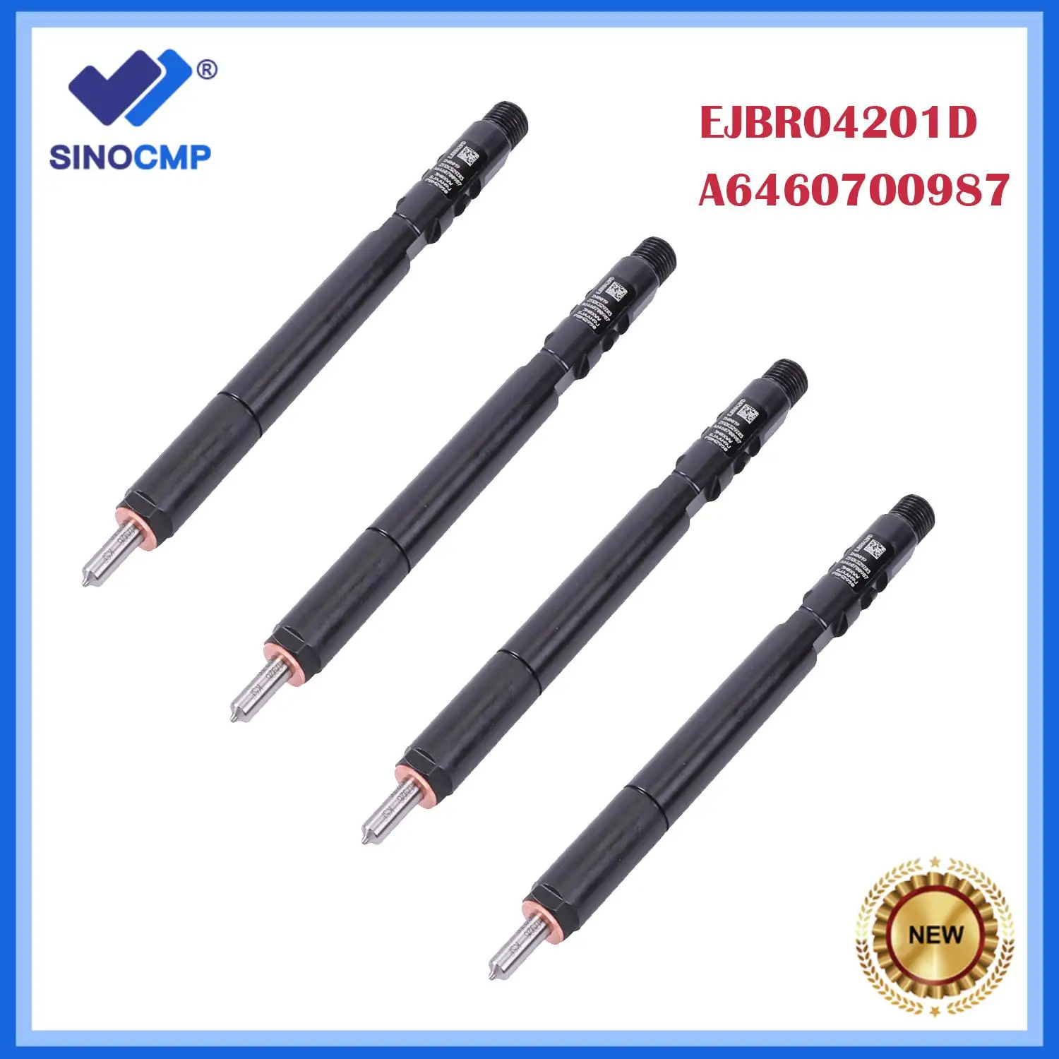 

4pcs Fuel injector EJBR04201D A6460700987 for For Mercedes-Benz Class E Grade C Auto Parts with 1 Year Warranty