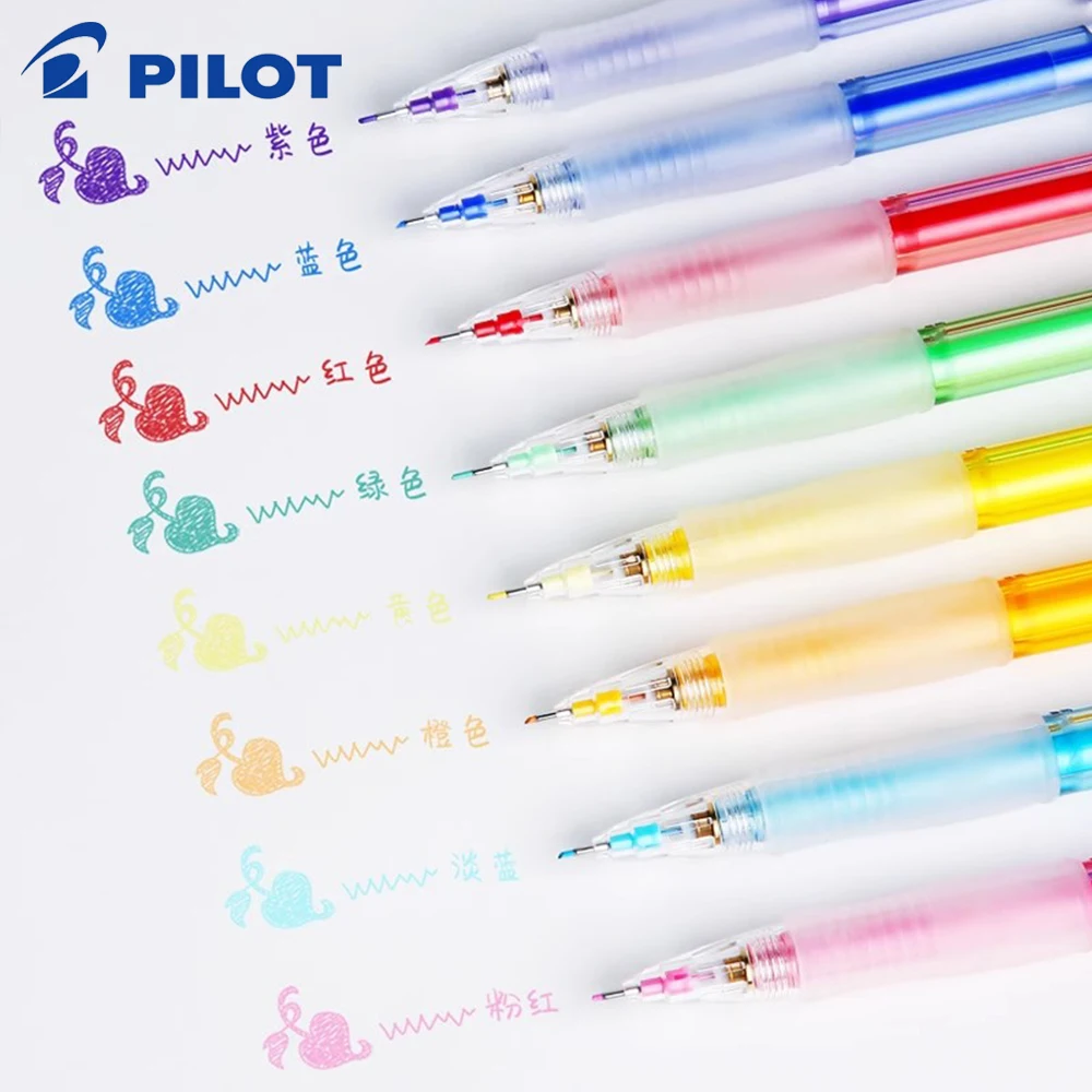 Pilot Color Eno Mechanical Pencil HCR-197 Erasable Set Pencil 0.7mm With Color Refills  for Office/School Supplies Stationery