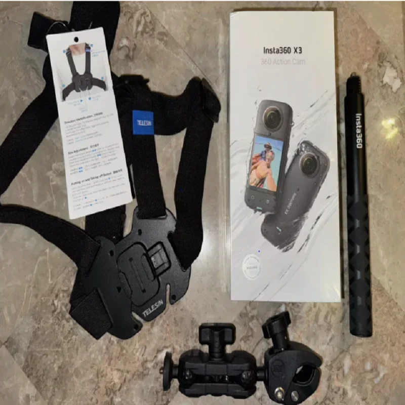 G RATES TOP Insta360 X3 액션 카메라 오토바이용 5.7K 비디오 녹화 방수 플로우스테이트 안정화 기능 Insta 360 ONE X