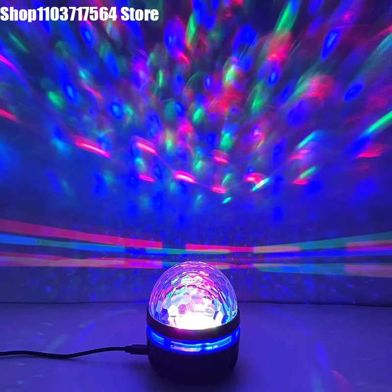 

Northern Galaxy Light LED Water Pattern Starry Sky Light Remote Control Aurora Projection Light USB Plug-in Magic Ball Stage KTV