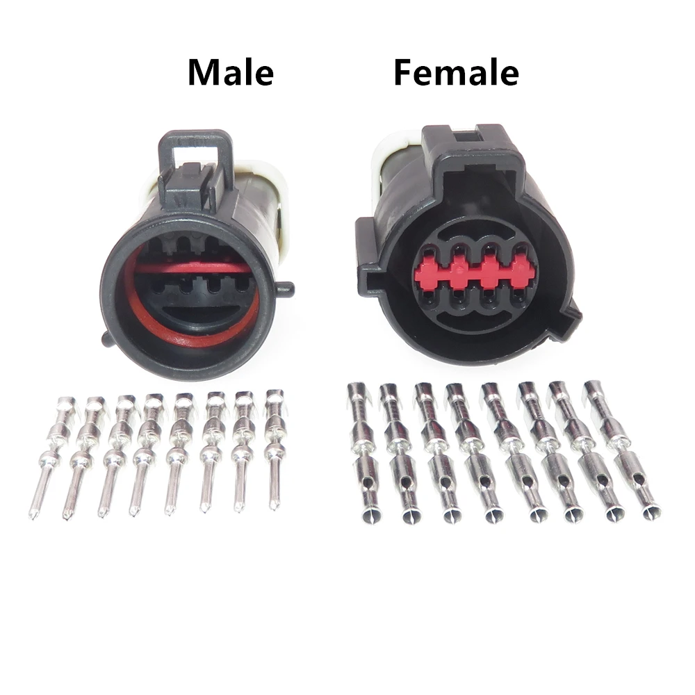 8 Hole Waterproof Auto Electrical Cable Sockets Automotive Sealed Connector