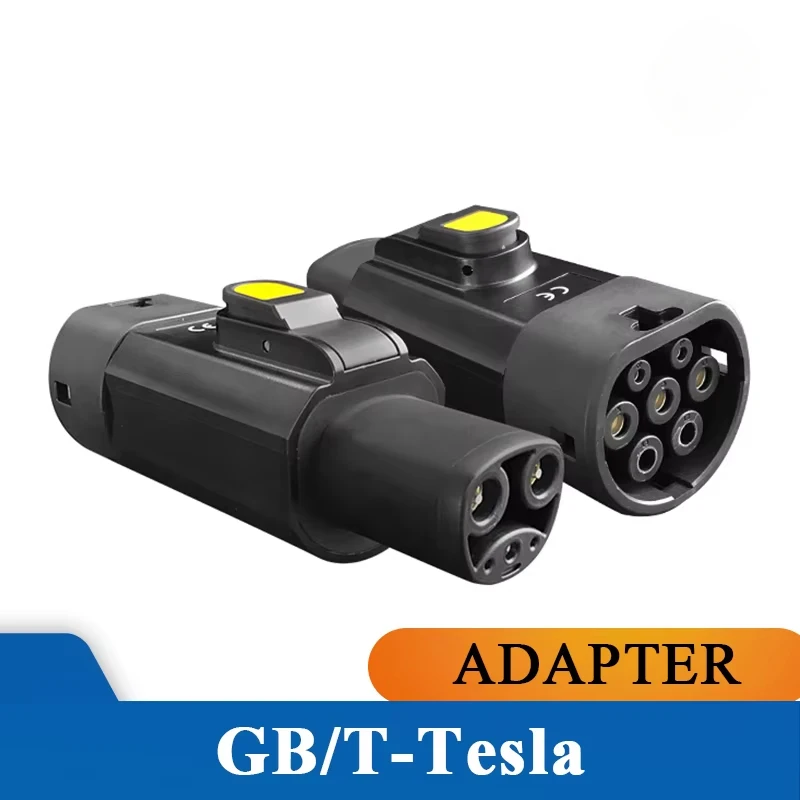 GB/T 32A 7KW EV Plug a American Tesla Super Charger TPC NACS Adattatore GBT a TESLA Adattatore di ricarica Caricatore rapido Adattatore Tesla