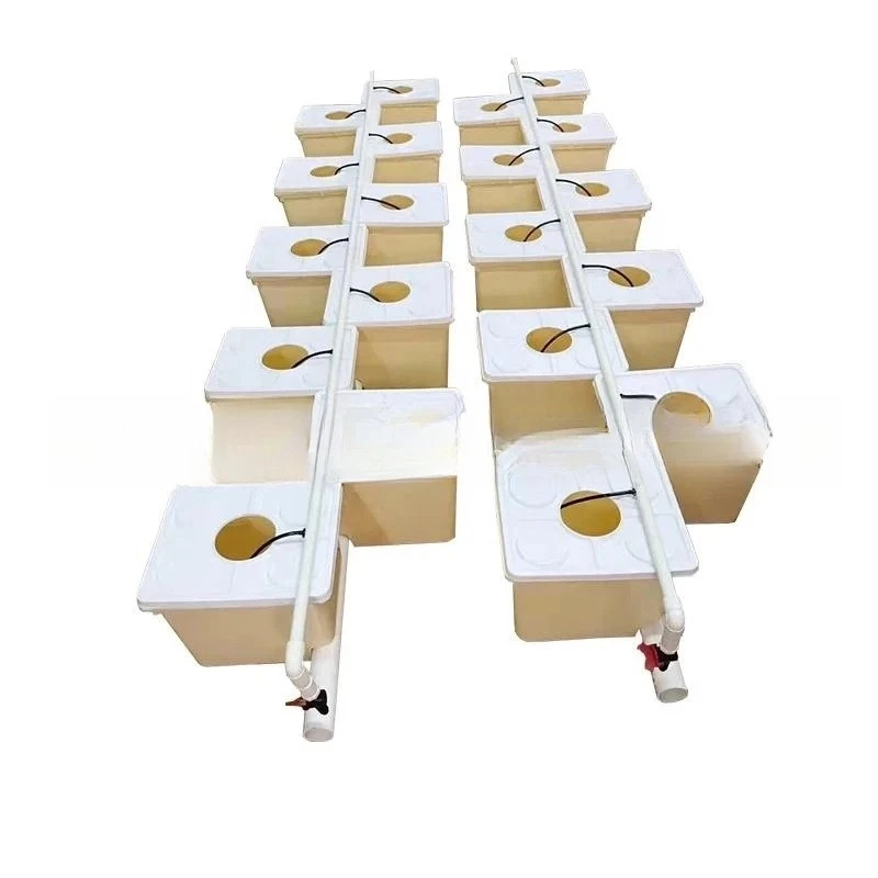 Hydroponic seedling box, drip irrigation soilless cultivation bucket