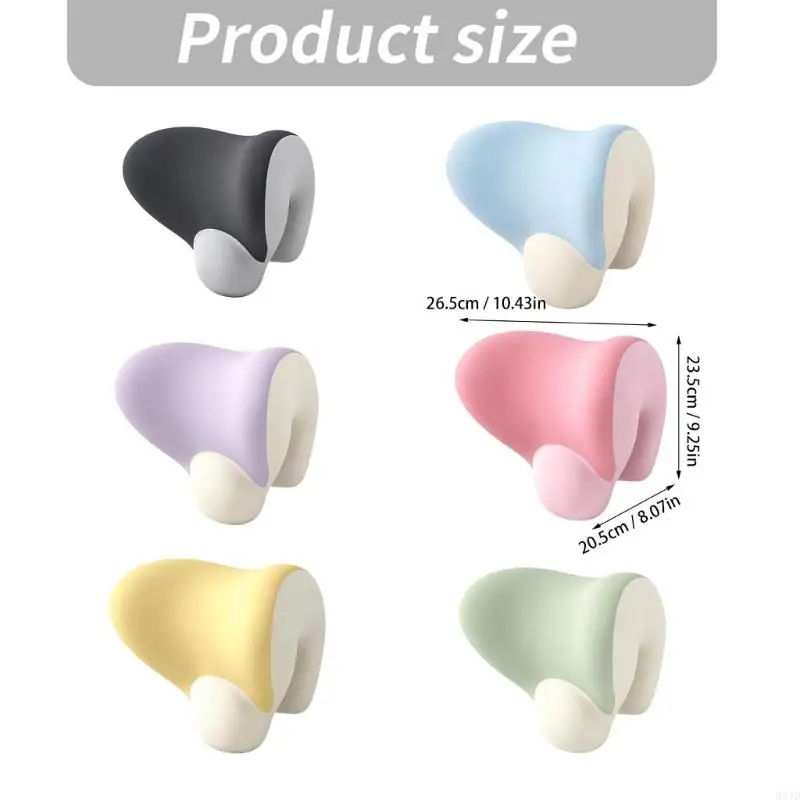 Office Chair Headrest Pillow with High-Density Memory Foam, Slow-Recovery Cushioning for Desk Napping and Side Rest 37JD