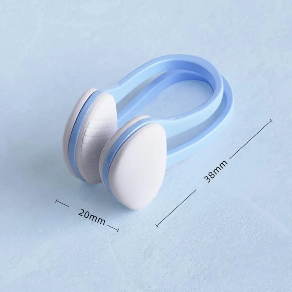 Ensemble de Bouchons d'Oreille et Pince-nez en Silicone, Boîte Étanche à Spirale, Équipement de Natation pour Adulte et Enfant Débutant