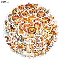 10/30/50PCS Cute Cartoon Little Lion Stickers Animals Aesthetic DIY Toy Kid Travel Luggage Fridge Decal Graffiti Sticker Pack