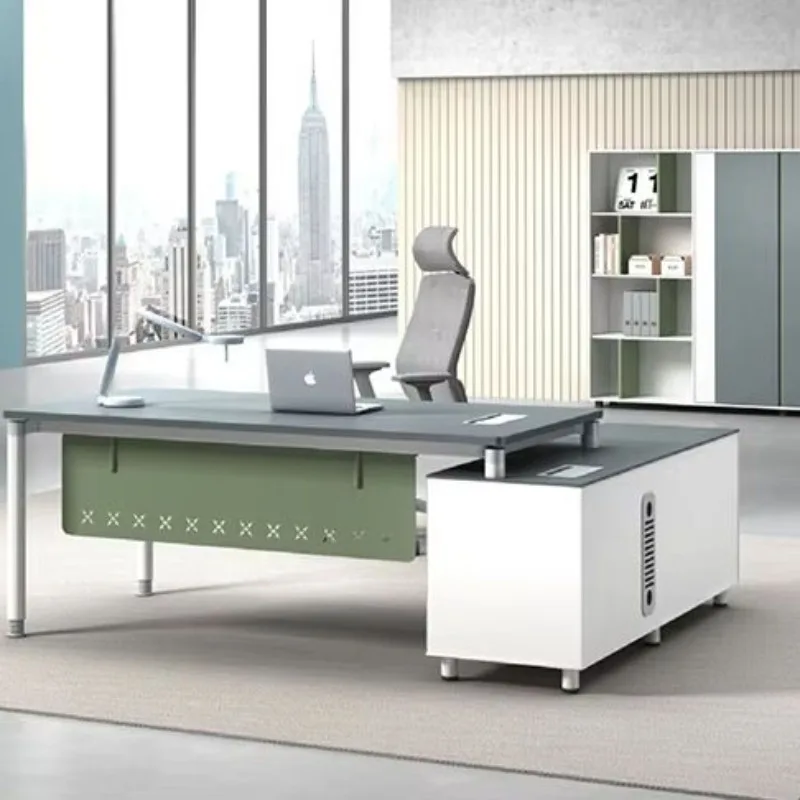 Ne Design  Modern Office Tables Computer Desks MDF Manager Desk for Office Furniture  Executive Office Desk