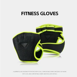 1 Pairs Weight Lifting Training Gloves Men Women Fitness Sports Body Building Gymnastics Gym Hand Wrist Palm Protector Gloves