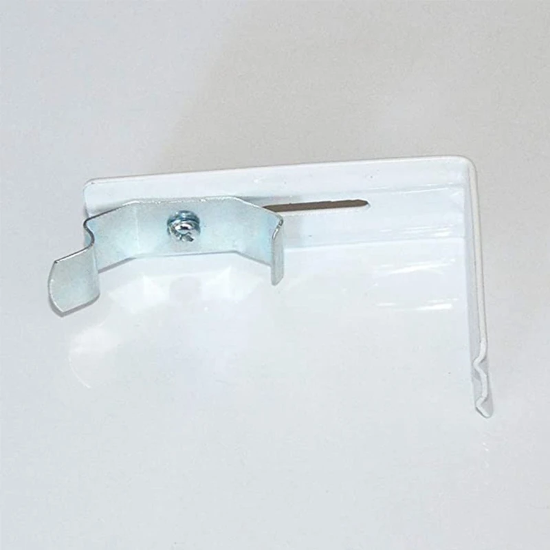 2 Pcs Practical and Durable Vertical Blind Bracket Clips Simple Easy to Use and Remove Simple and Elegance to Home