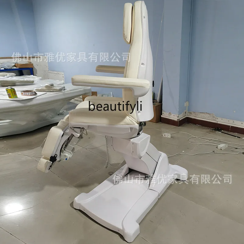smt03A ss الراقية سرير التجميل الكهربائي صالون تجميل سبليت الساق نوع الطبية الجمال حقن السرير تدليك الأريكة سرير طبي Rotata