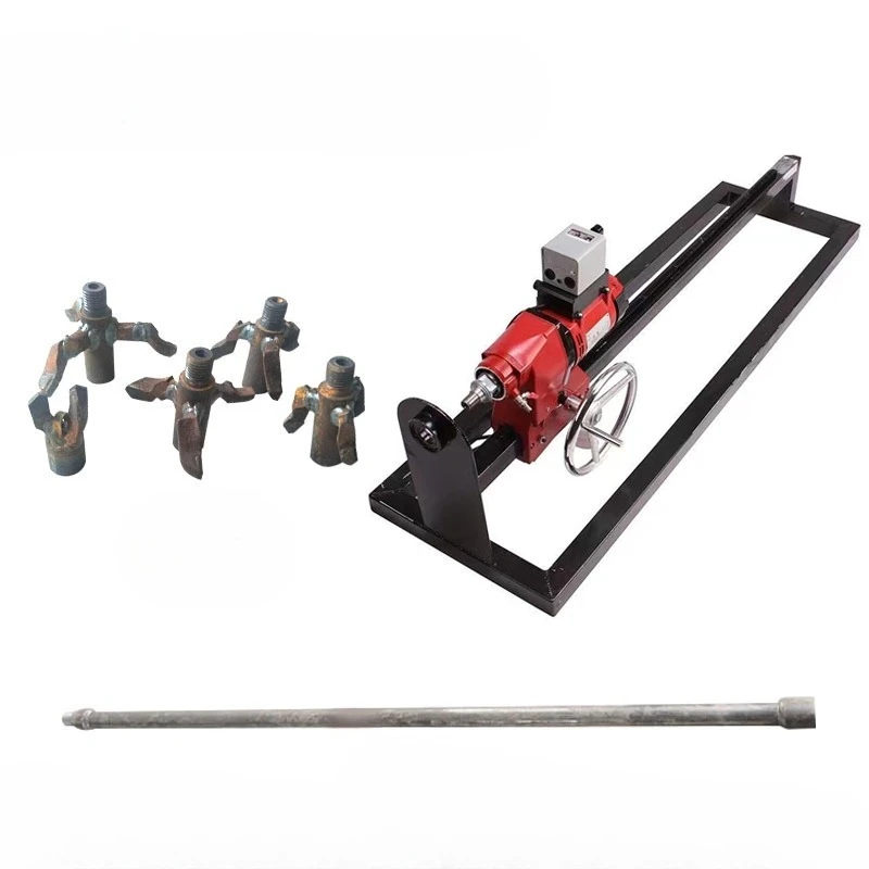 

4.5/6.5KW small water drill pipe jacking machine trenchless drilling cross-road pipe jacking machine water pipe laying