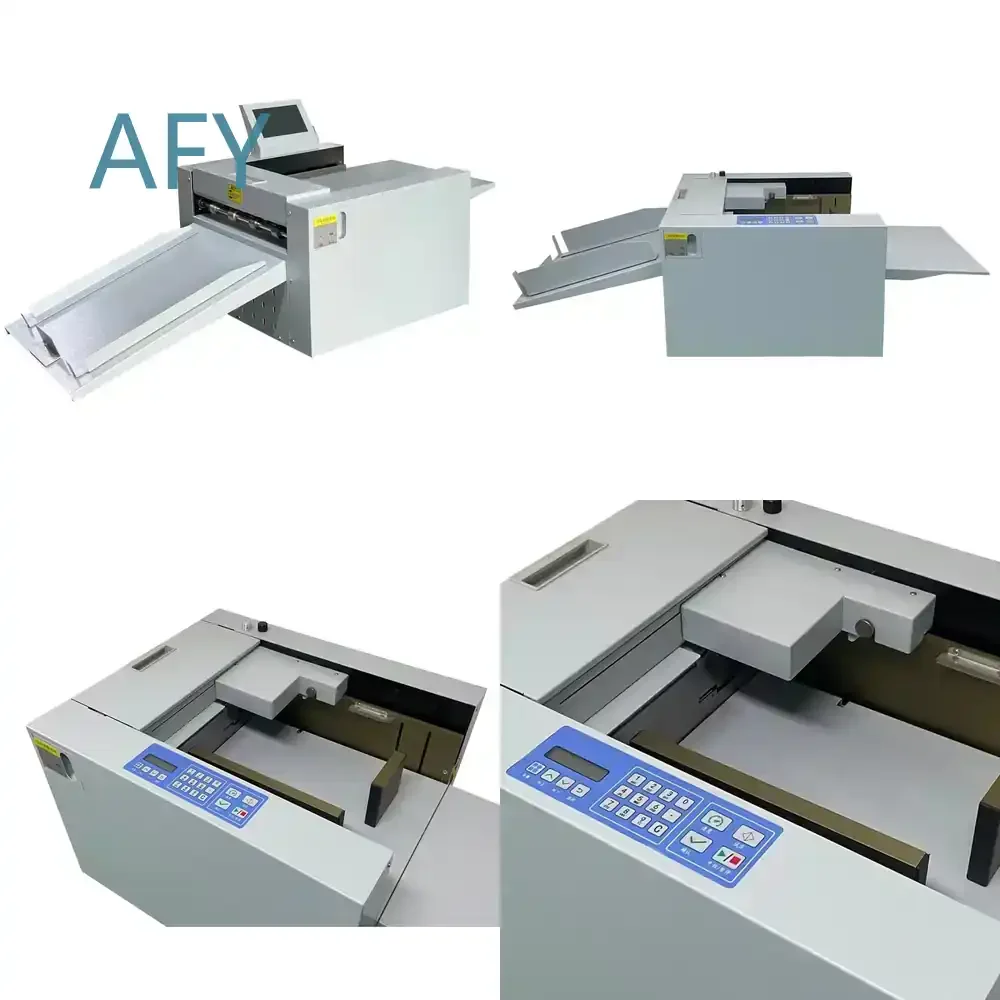 Auto Feed Paper Creasing Machine for Packaging Box Making Equipment Folding Scoring Machine Industrial Paperboard Creaser